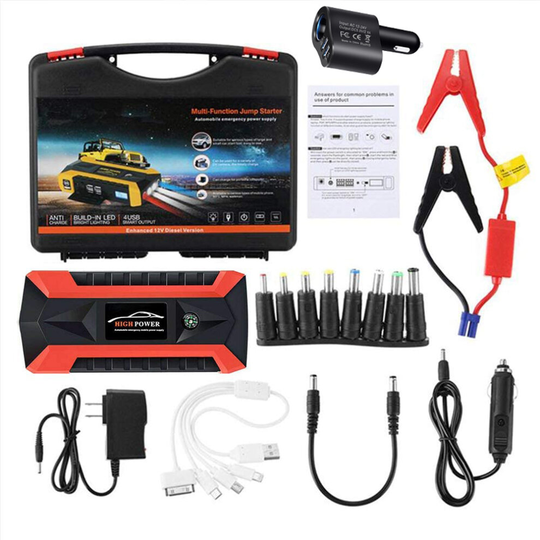 20000mAh Car Battery Jump Starter, Portable Outdoor Power Tool Chargers Booster