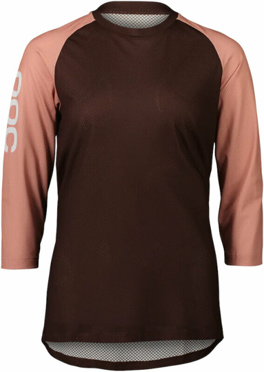 POC MTB Pure 3/4 Women's Jersey Axinite Brown/Rock Salt S