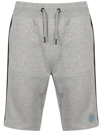 Jogger Shorts Araki Jogger Shorts with Side Stripe detail In Light Grey Marl - Dissident / S - Tokyo Laundry