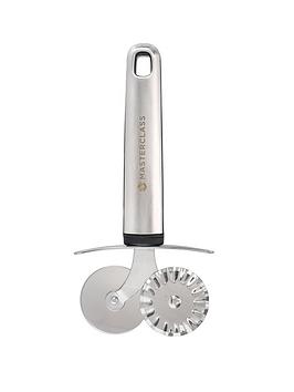 Masterclass Soft Grip Double Bladed Pastry And Pasta Wheel
