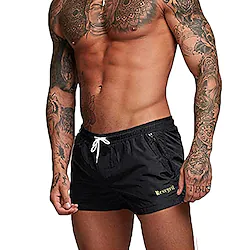 Men's Running Shorts Gym Shorts Drawstring Bottoms Breathable Quick Dry Lightweight Gym Workout Running Jogging Sportswear Activewear Green Black Blue Lightinthebox