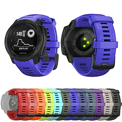 Replacement Watch Band Strap for GARMIN Instinct 2 Solar / Instinct Tactical / Tide / Esports / Instinct Solar Silicone Strap Lightinthebox