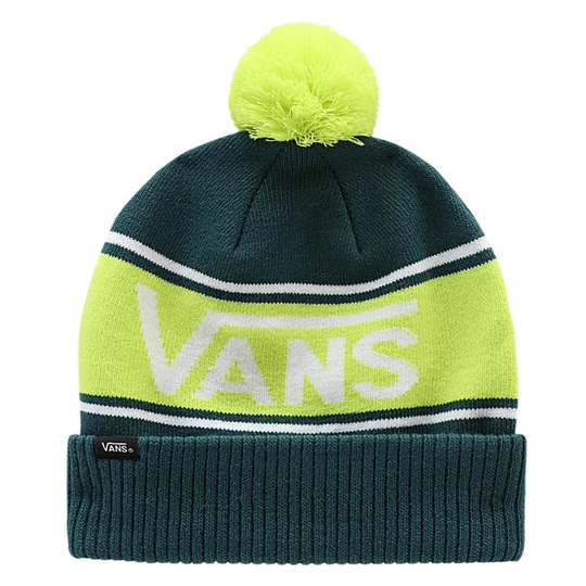 Vans Kids Drop V Pom Beanie - Yellow White