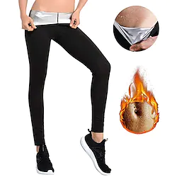 Sauna pants women neoprene weight loss thermo shapers hot sweat body shaper yoga pants fat burner workout leggings Lightinthebox