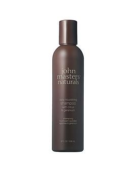 John Masters Organics Daily Nourishing Shampoo With Citrus & Geranium 236Ml