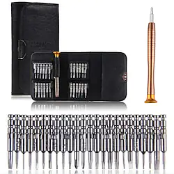 25 In 1 Precision Screwdriver Bit Set Hand Tools Screw Driver Kit Screwdriver Set For Mobile Phones Repair Tools Lightinthebox