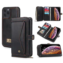 Apple iPhone Wallet Case With Card Holder For iPhone 14 Pro Max 13 12 11 Pro Max Mini X XR XS 8 7 Plus Full Body Protective Kickstand Shockproof PU Leather Lightinthebox