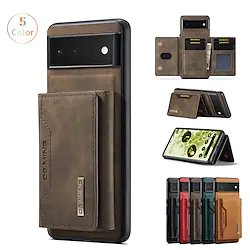 Phone Case For Google Magnetic Adsorption Pixel 7 Pixel 7 Pro Pixel 6 Pixel 6 Pro Bumper Frame Magnetic Full Body Protective Solid Colored PU Leather Lightinthebox