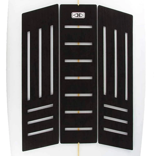 Ocean and Earth Down The Line Centre Front Foot Surfboard Deck Grip - Black