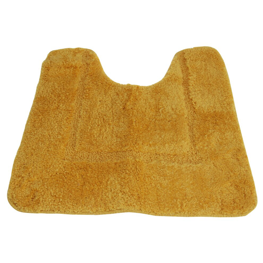 (50x50cm, Ochre) Mayfair Cashmere Touch Ultimate Microfibre Pedestal Mat