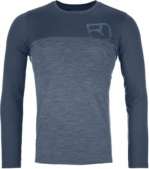 Ortovox 150 Cool Logo LS M Blue Lake 2XL
