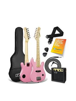 3Rd Avenue Junior Electric Guitar Pack - Pink