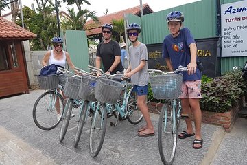 VISIT THANH HA POTTERY Village & CAM KIM ISLAND with BICYCLE PRIVATE TOUR