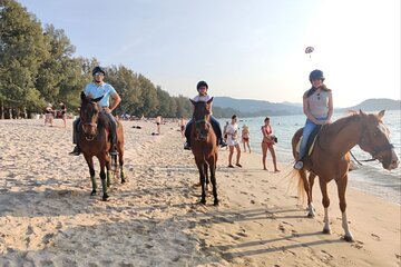 Phuket Beach and Horse Rides 1 Hour Experience