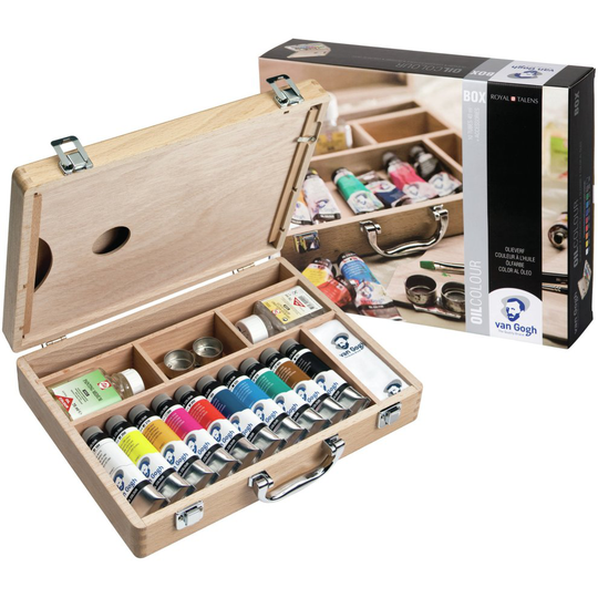 Van Gogh 20ml Oil Colour Paint Set 10/Pkg-Basic