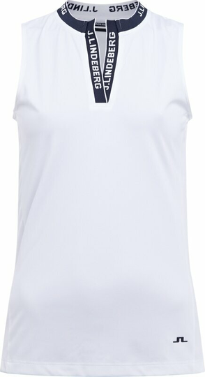 J.Lindeberg Leya Sleeveless Golf Top White M