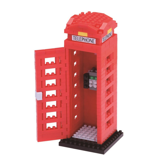 nanoblock NAN-NBH125 Telephone Box Building Blocks