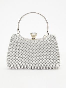 Quiz Diamante Jewel Box Bag