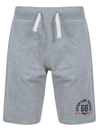 Jogger Shorts Sporting Goods Brushback Fleece Jogger Shorts in Light Grey Marl - Tokyo Laundry / S - Tokyo Laundry
