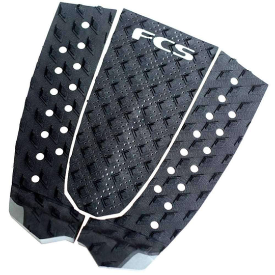 FCS T-3 Black/Charcoal Tail Pad Surfboard Grip