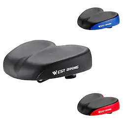 Bicycle seat cushion widened noseless saddle leisure and comfortable bicycle saddle comfortable shock-absorbing cushion bicycle seat Lightinthebox