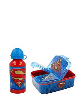 Marvel Super Man Lunch Box & Water Bottle