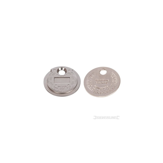 0.5 - 2.55mm 0.02 - 0.1" Spark Plug Gap Tool - Silverline Gauge - spark plug gap tool silverline gauge