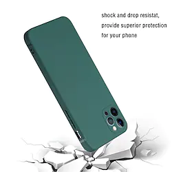 Phone Case For Apple Back Cover Dustproof Shockproof Solid Colored TPU Lightinthebox
