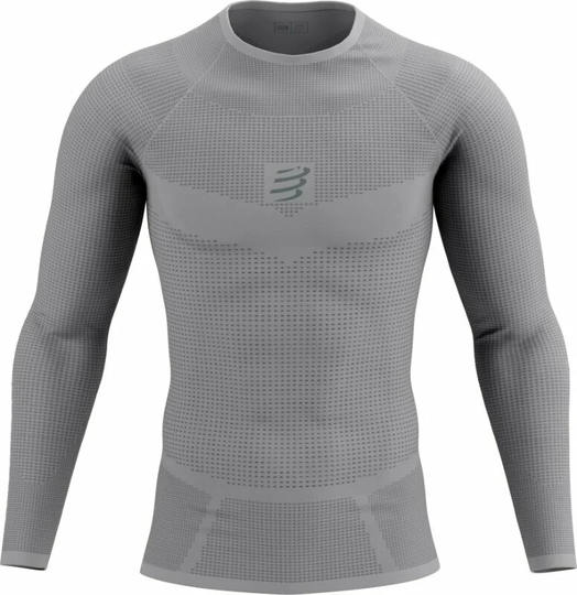 Compressport Thermal Underwear On/Off Base Layer LS Top M Grey M