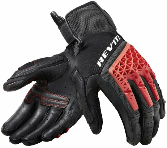 Rev'it! Sand 4 Black/Red M Motorcycle Gloves