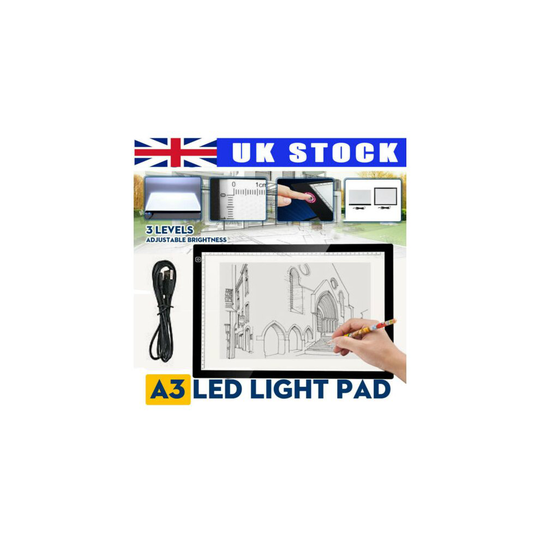 A3 LED Drawing Board Tracing Light Box Stencil Copy Artist Craft Table
