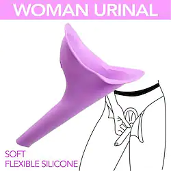 Female Urinal Pee Funnel Portable Urination Device for Camping Travel Hiking Gear,Urinal for Women Lightinthebox