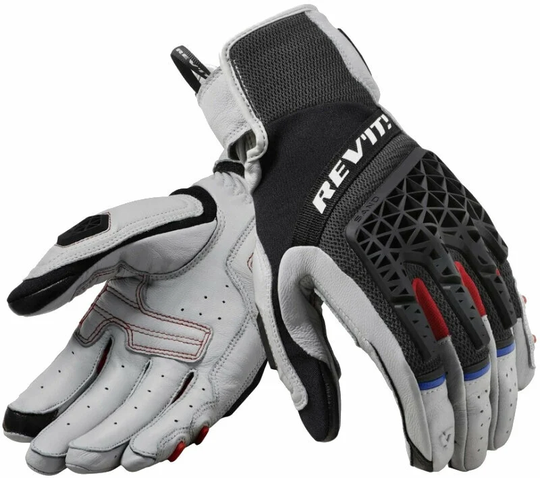 Rev'it! Sand 4 Grey/Black 3XL Motorcycle Gloves
