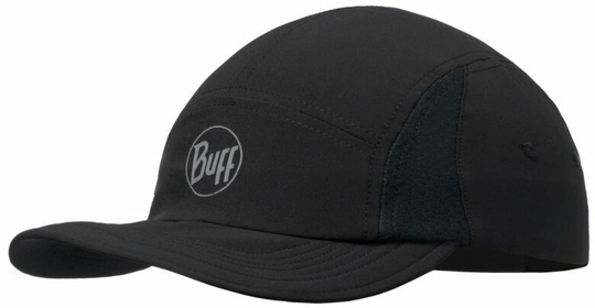 Buff 5 Panel Cap R-Solid Black L/XL