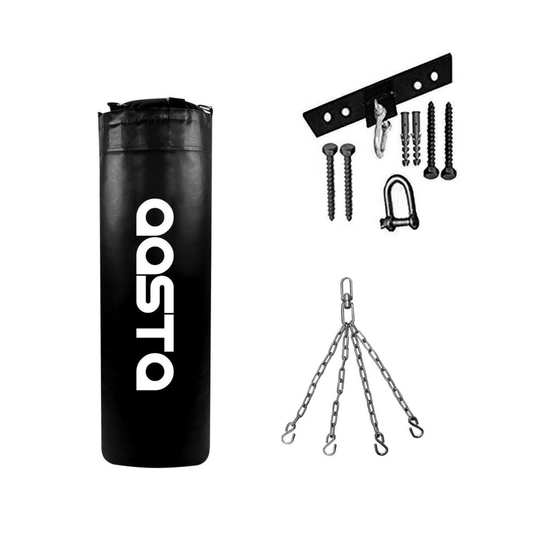 4 Feet Filled Boxing/MMA/KICK/UFC, Punch Bag pro Set, Gloves,Ceiling