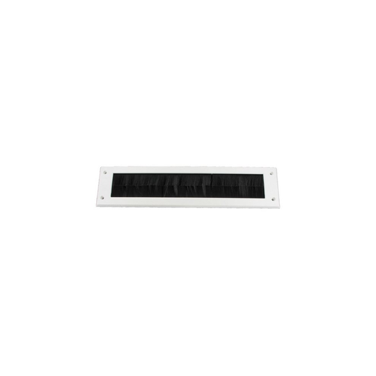Securit S3250 Brush Letter Box Cover White 300mm Pack Of 1