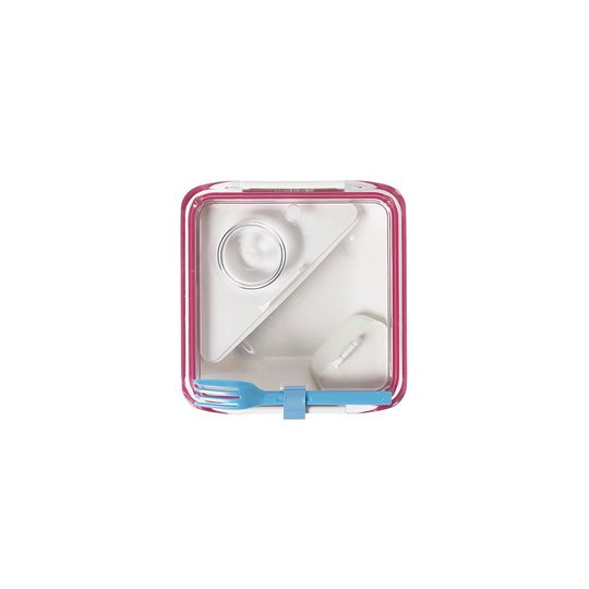 Black+Blum BA002 Box Appetit Lunch Box White/Pink 880ml Food Container BPA-Free