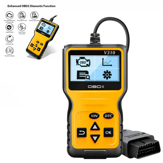 Car Fault Code Reader Engine Diagnostic Scanner Reset Tool OBD2 CAN EOBD