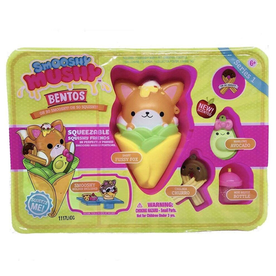Smooshy Mushy Bento Box Series 1 - Sassy Fussy Fox Squishy Toy (80716)
