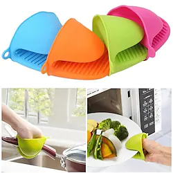 4pc Thick Oven Pinch Mitts Heat Resistant Anti-Scald Gloves for Cooking Pinch Grips Pot Holder and Potholder for Kitchen Lightinthebox