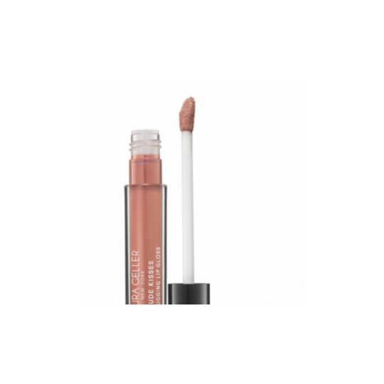 LAURA GELLER FIFT KISSES LIP GLOSS SHADE- NUDE BEACH 3ML - BOXED