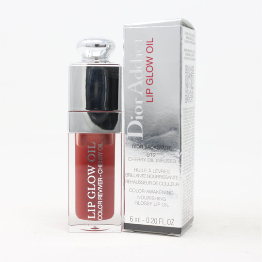 (12 Rosewood) Dior Addict Lip Glow Oil 0.2oz/6ml New With Box