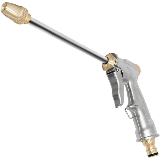 Car Jet Wash High Pressure Water Spray Gun Brass Nozzle Garden Lancet Sprayer