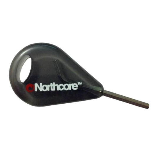 Northcore FCS Compatible Fin Key - Black