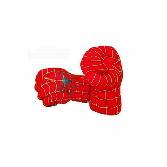 (Spiderman B left hand + right hand) Superhero Gloves Smash Hands Hulk Ironman Spiderman Kids Punching Boxing Fists Toy Gift Christmas Gift