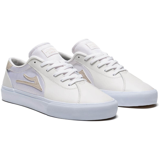 Lakai Flaco II Skate Shoes - Cream Leather
