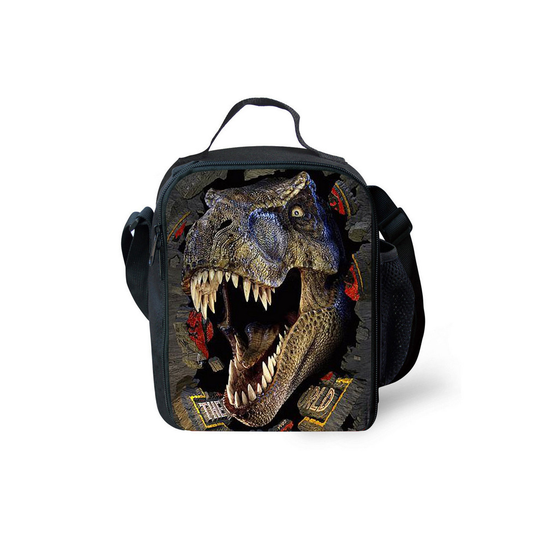 (Pattern 13) Jurassic World Lunch Bags Thermal Insulated Box