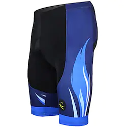 ILPALADINO Men's Bike Shorts Cycling Padded Shorts Bike Shorts Pants Relaxed Fit Road Bike Cycling Sports Stripes 3D Pad Breathable Ultraviolet Resistant Quick Dry Green Yellow Polyester Lycra Lightinthebox