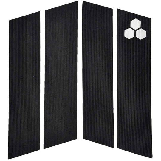 Channel Islands 4 Piece Front Foot Surfboard Grip Pad - Black