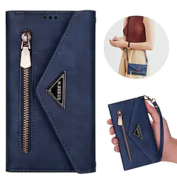 Phone Case For Apple Full Body Case Leather Wallet Card iPhone 14 Pro Max 14 Plus 13 12 11 Pro Max Mini X XR XS Wallet Card Holder with Stand Solid Color PU Leather Lightinthebox
